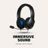PDP Gaming LVL40 Wired Stereo Headset With Noise Cancelling Microphone: Black - PS5/PS4